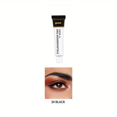 Waterproof Eyebrow Coloring Kit Long Lasting Gel Dye Set