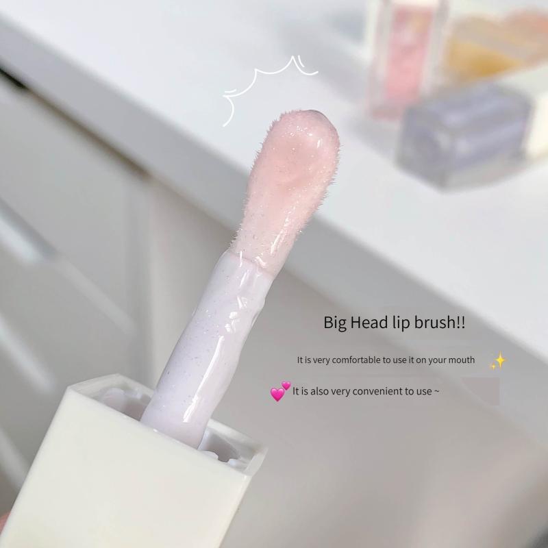 Bear Lip Lip Gloss Light Jelly Plumping Clear Moisturizing Lipstick