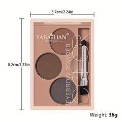 Waterproof Eyebrow Powder Long-lasting Natural Brow Palette