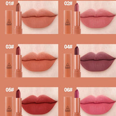 6 Colors Matte Lipstick Set Long Lasting Waterproof Makeup Gift