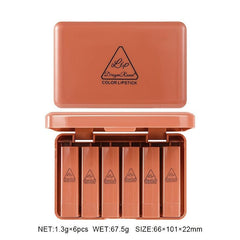 6 Colors Matte Lipstick Set Long Lasting Waterproof Makeup Gift
