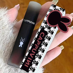 6-Color Long Lasting Waterproof Lip Gloss with Velvet & Matte Finish