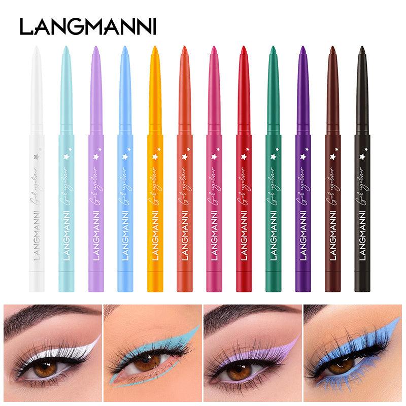 12 Brown Eyeliner Set Long Lasting No Smudge Matte Eyeliner Gift