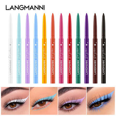 12 Brown Eyeliner Set Long Lasting No Smudge Matte Eyeliner Gift
