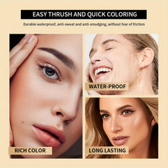 Waterproof Eyebrow Pencil Smudge Proof Long-lasting Matte Finish Pen