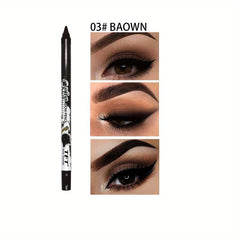 12 Colors Eyeliner Eyeshadow Pen Matte Finish Waterproof