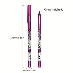 12 Colors Eyeliner Eyeshadow Pen Matte Finish Waterproof