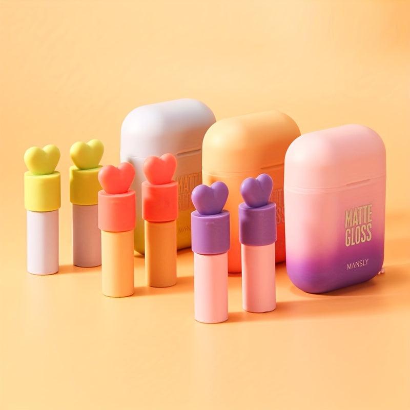 Waterproof Lipstick Set Long Lasting Velvet Moisturizing Lip Stain