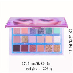 18-color Waterproof Eyeshadow Palette for Cosplay with Pearly Matte Finish