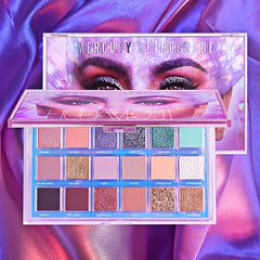 18-color Waterproof Eyeshadow Palette for Cosplay with Pearly Matte Finish