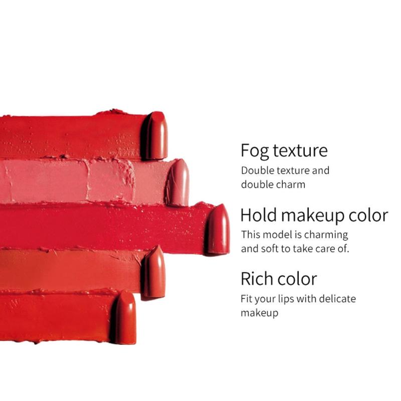 10 Colors Matte Velvet Red Lip Gloss Long Lasting Lipstick Gift