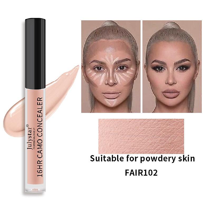 Waterproof Long Lasting Concealer Cream for Dark Circles & Acne