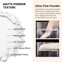 Matte Loose Powder Natural Face Cosmetics