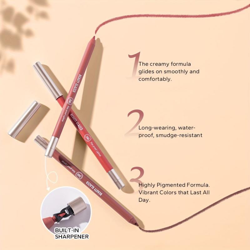 Waterproof Lip Liner Set for Matte Lipstick