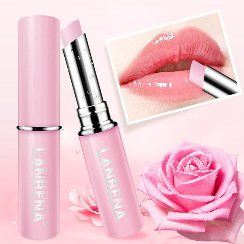 Chameleon Lip Balm with Hyaluronic Acid and Rose Flavor