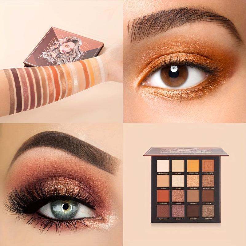 Tarot Cup 16 Eyeshadow Palette Matte Pearl Glitter Eyeshadow Palette