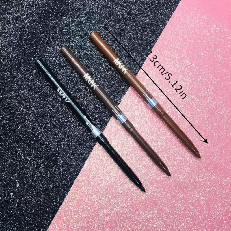 Silky Waterproof Inner Eyeliner Gel Pen & Eyebrow Pencil Brown