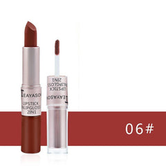Long Lasting Nude Velvet Lipstick Matte Lip Gloss for Women