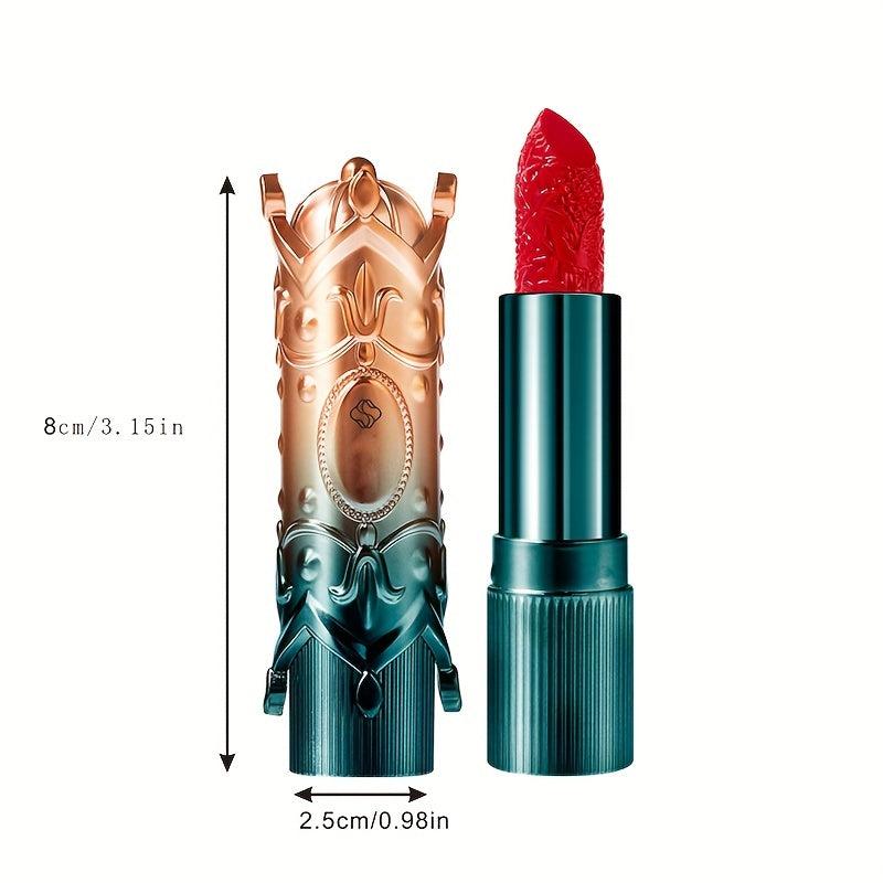 Velvet Matte Lipstick Carving Waterproof Long lasting Non Smudge Lip Tint
