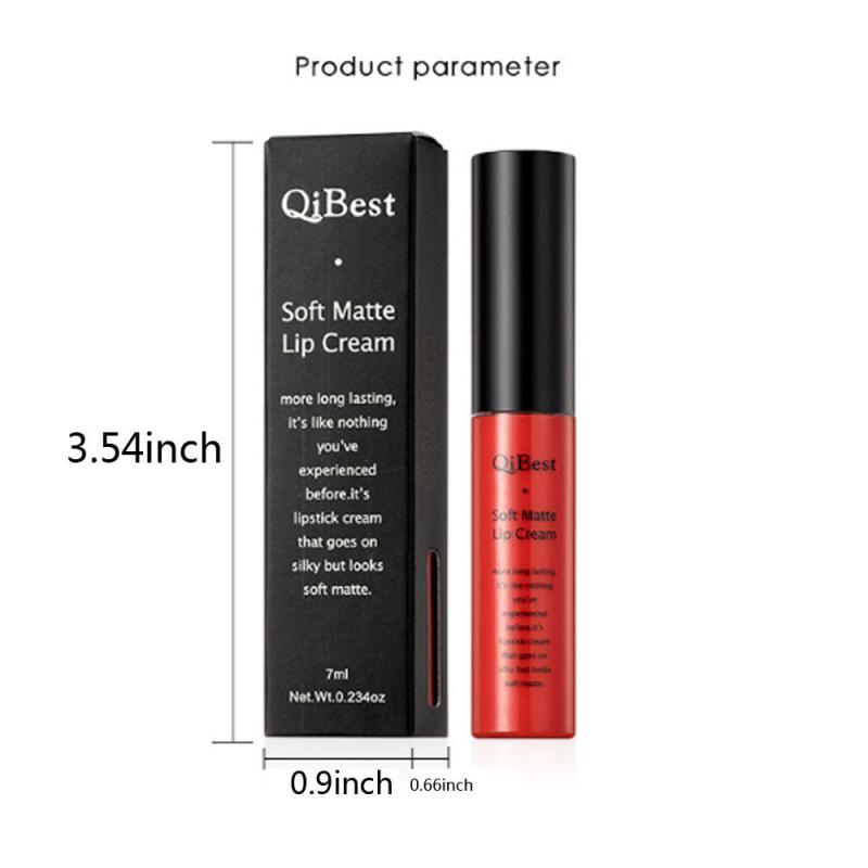 Soft Matte Lip Gloss Long Lasting Waterproof Liquid Lipstick