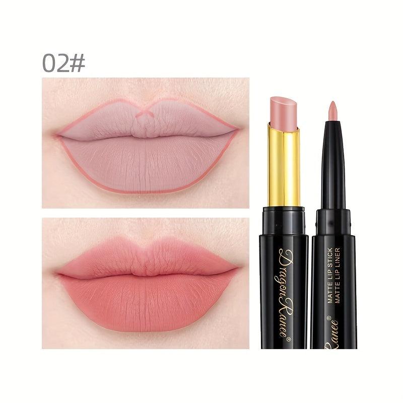 Double-Headed Lip Liner Pencil Non-Fading Lipstick Pen