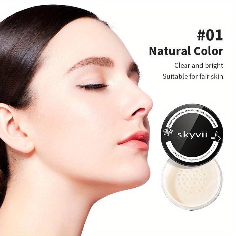 Waterproof Makeup Setting Powder - Controls Shine, Brightens Skin