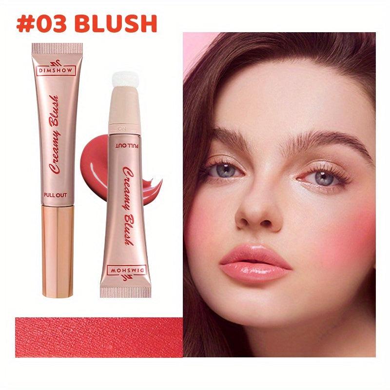 Sponge Tip Liquid Blush Highlighter Matte Rouge Cream