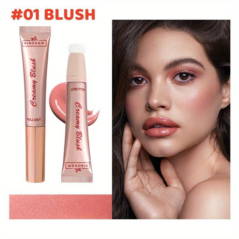 Sponge Tip Liquid Blush Highlighter Matte Rouge Cream
