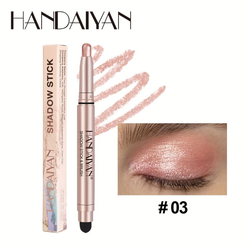 Creamy Matte Eyeshadow Stick Shimmer Pearly Eyeshadow Pencil