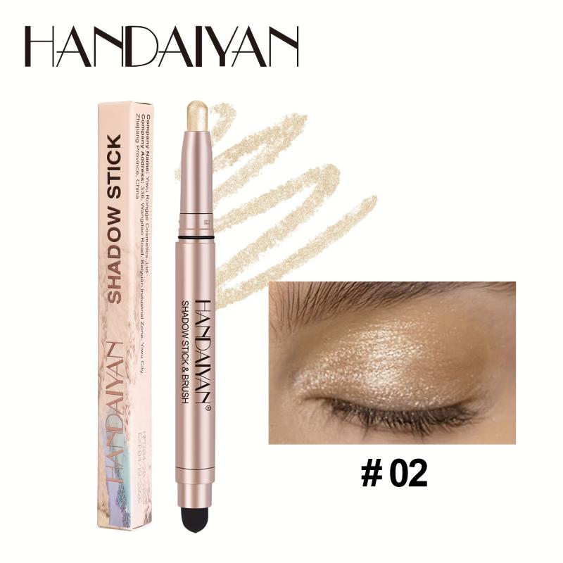 Creamy Matte Eyeshadow Stick Shimmer Pearly Eyeshadow Pencil