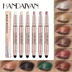 Creamy Matte Eyeshadow Stick Shimmer Pearly Eyeshadow Pencil