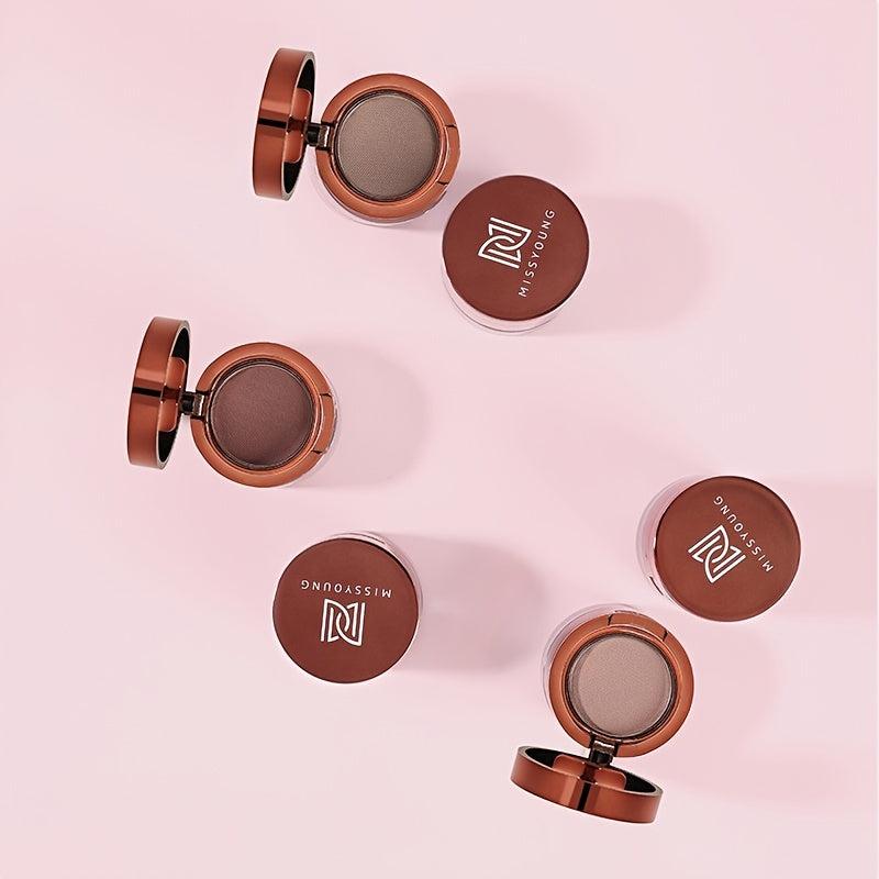 6 Colors Eyebrow Pomade Dual Use Eyebrow Powder Eyebrow Gel Smudge Proof