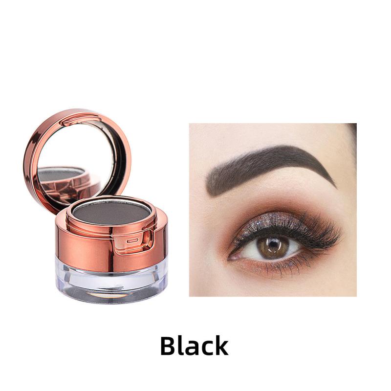 6 Colors Eyebrow Pomade Dual Use Eyebrow Powder Eyebrow Gel Smudge Proof
