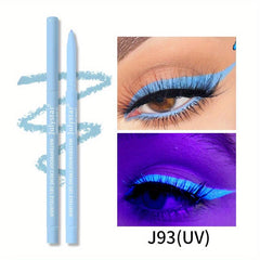 UV Fluorescent Eyeliner Gel Pen Waterproof Smudge Proof Pearly Eyeliner