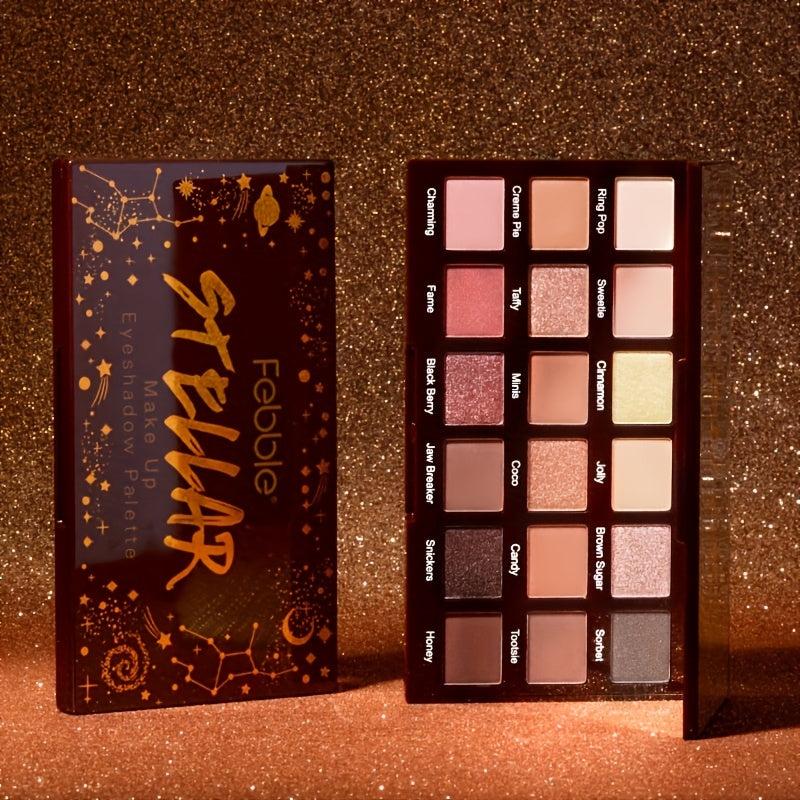 18-Color Brightening Eyeliner Eyeshadow Palette Matte Shimmer Finish