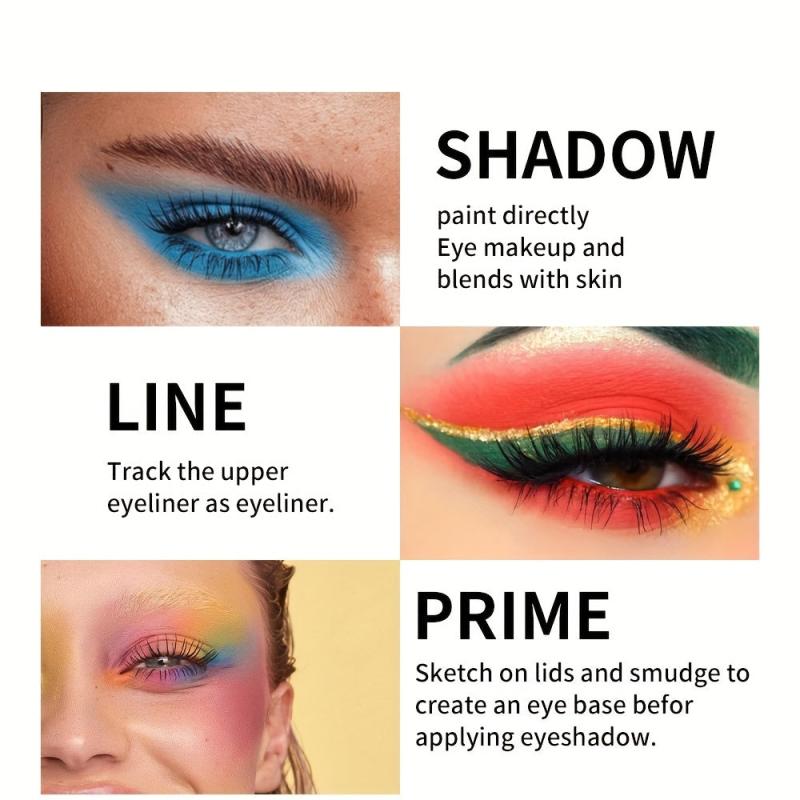 Monochromatic Eyeshadow Stick Matte Shimmer Finish
