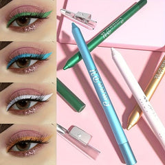 Long Wearing Eyeliner Pen Makeup 12 Colors