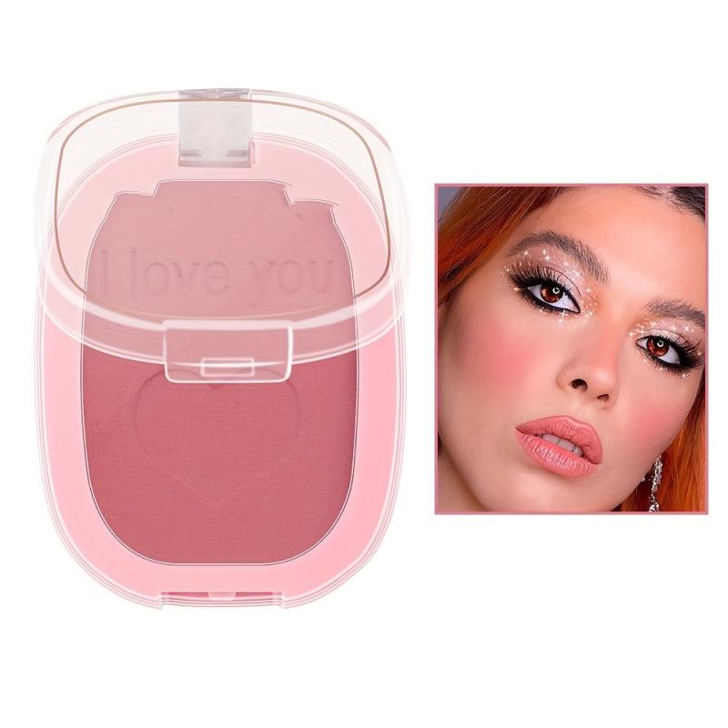 12-Color Matte Blusher for Long-Lasting Brightening Effect