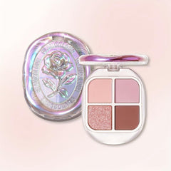 Earth Magic 4 Eyeshadow Palette - Matte Pearl & Smokey Finish