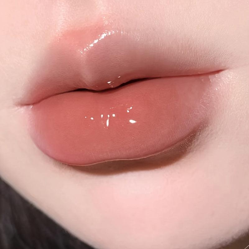 Dewy Mirror Lip Glaze Thick Glossy Plump Lips Moisturizing Lip Gloss