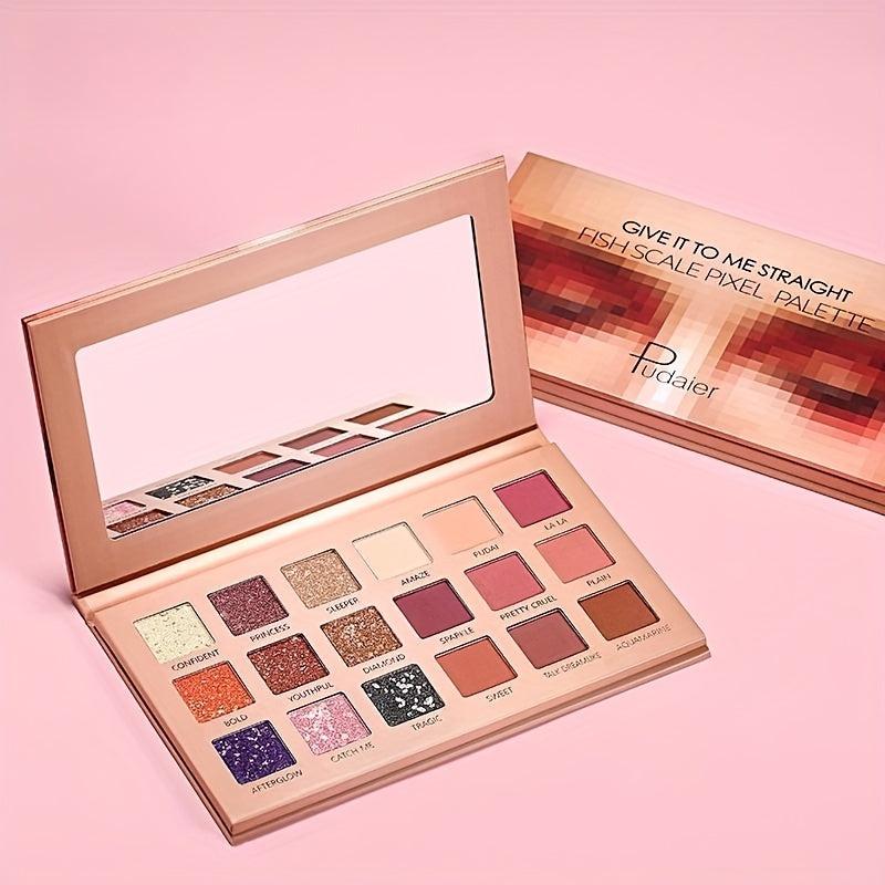 Matte Eyeshadow Palette Desert Highlighter 18 Colors