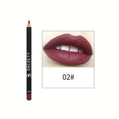 Matte Lip Liner Pencil Long Lasting 12 Colors