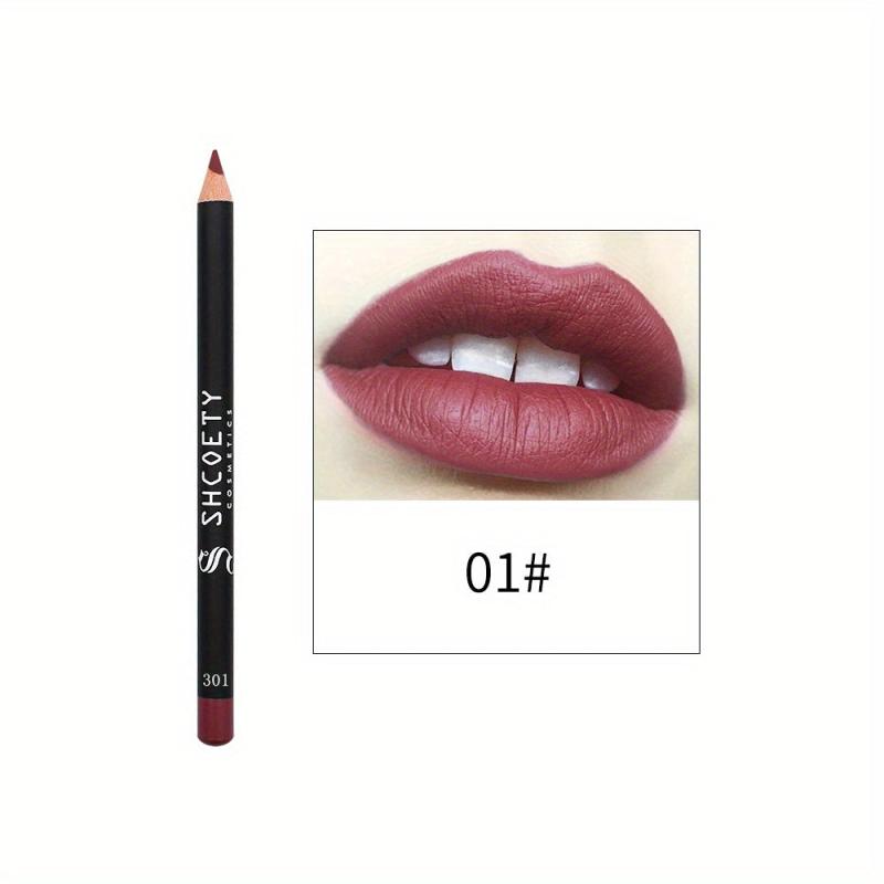 Matte Lip Liner Pencil Long Lasting 12 Colors