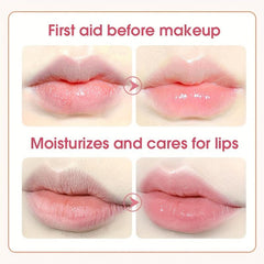 Strawberry Tinted Lip Balm Moisturizing Hydrating Lipstick Primer