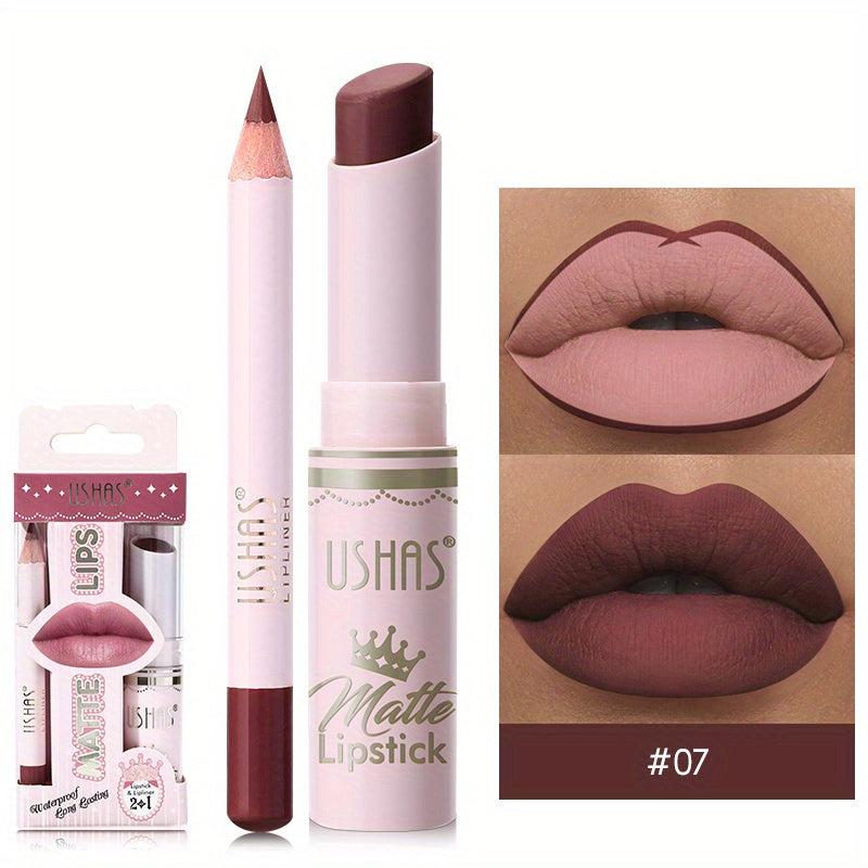 12-Piece Matte Liquid Lipstick Lip Liner Set