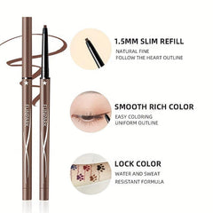 Fine Refill Eyeliner Pen Long Lasting Waterproof Sweat Proof Smudge Proof