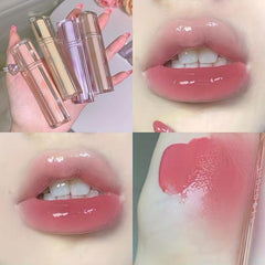 Dewy Lip Gloss Ice Tea Tone Lip Balm Nourishing Lip Glaze