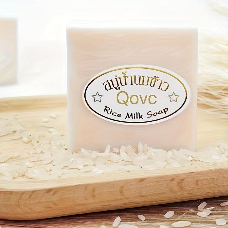 12pcs Rice Soap 65g Coconut Essential Cleansing Soap