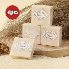 12pcs Rice Soap 65g Coconut Essential Cleansing Soap