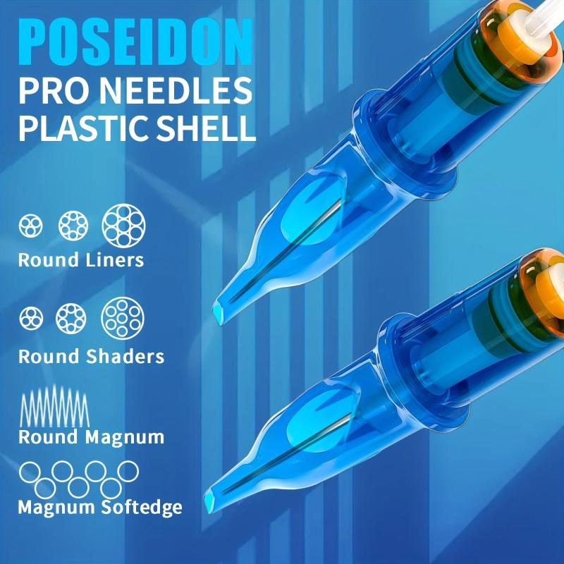 50pcs Tattoo Cartridge Needles Disposable Standard Round Liner 1203RS - 1211RS